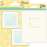 ЦЕНА СНИЖЕНА! Набор для шейкера JBS - Square - Квадрат - окошко-заготовка, открытка, конверт - 1 штука