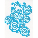 Маска - Фабрика Декору - Троянди, 14смХ14см