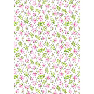 Оверлей Spring Blossom фон, ТМ Фабрика Декору