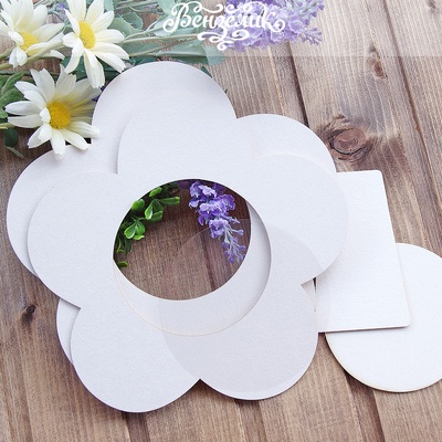 Чипборд від Вензелик - Заготовка 02, розмір: 200x200м