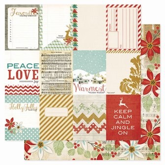 Бумага от Pink Paislee - Gingerbread Man