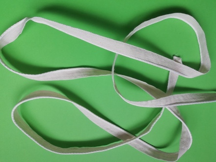 Каптал, колір молочний, біла крона, ширина 8 мм, довжина 50 см