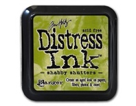 Штемпельна подушка Ranger Distress Ink Pad - Shabby Shutters