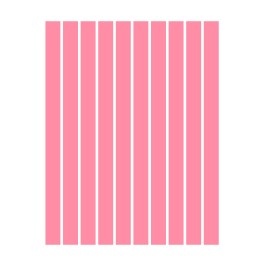 Набір смужок паперу для квілінгу, 1 колір (рожевий неон), 5х295мм, 160 г/м², 100 шт.