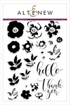 Набор штампов от Altenew - Flower Arrangement Stamp Set