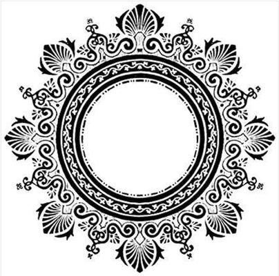 Трансфери (натирки) від IOD - Décor Transfers Medallion A