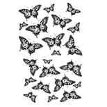 Оверлей - Фабрика Декора - Бабочки, размер А4