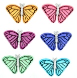 Набір декоративних ґудзиків Dress It Up - Butterflies at Sunset
