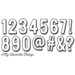 Ніж для вирубки My Favorite Things - Die-namics LLD Little Numbers (MFT394)