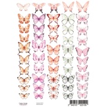 Набір малюнків для декорування Метелики 3 А4, ТМ Фабрика Декору