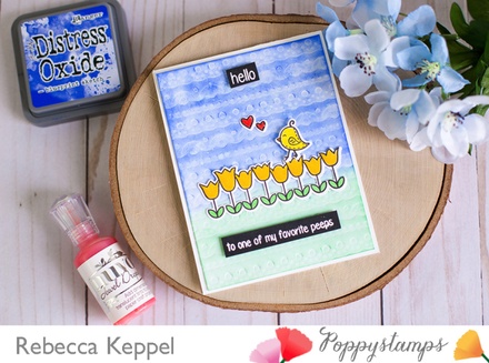 Набір ножів і штампів від Poppystamps - Easter Chicks