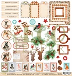 Лист с картинками от EcoPaper - Волшебная зима "Зимние сны", 30х30см