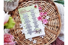 Ножі для вирубки "Ельфійські квіти малі" від AgiArt