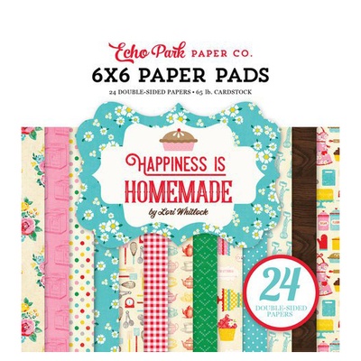 Набор бумаги от Echo Park - Happiness is Homemade, 15х15
