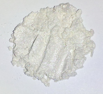 Перламутрова пудра біле срібло