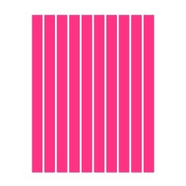 Набір смужок паперу для квілінгу, 1 колір (червоний неон), 3х295мм, 160 г/м², 100 шт.