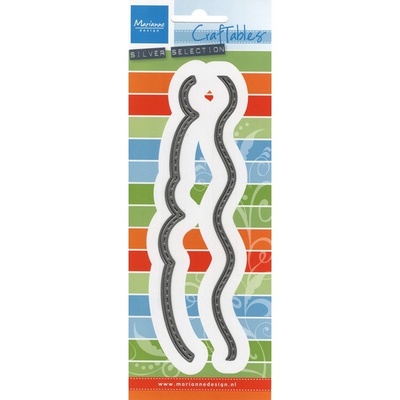 Лезвие Marianne Design - Craftables Dies - Stitched Waves & Clouds 