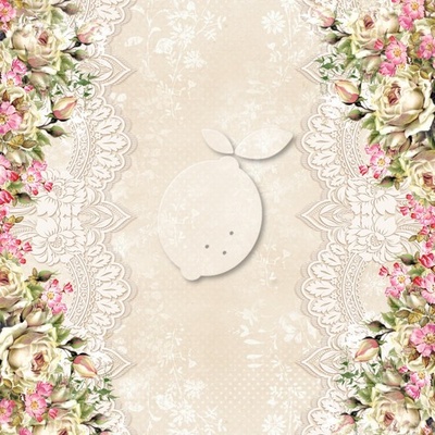 Аркуш двостороннього паперу для скрапбукінгу від LemonCraft - House roses EXTRA EXTRA 05