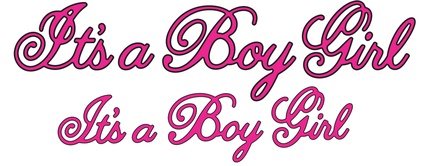 Ніж для вирубки It's a Boy Girl Girl Cheery Cheery Designs, 8 шт.