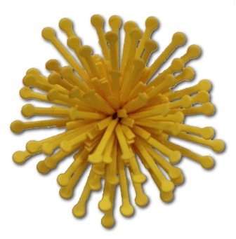 Ніж для вирубки від Cheery Lynn Designs - Medium Lollipop Cutie Fringe