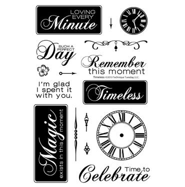 Набір акрилових штампів Technique Tuesday - Timeless