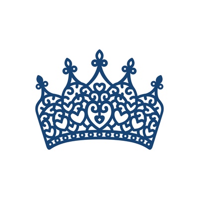 Нож для вырубки от Tattered Lace  - Princess Crown - Корона принцессы