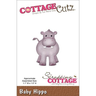 Ніж для вирубки CottageCutz - Baby Hippo