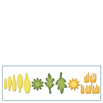 Ножі від Spellbinders - Create a Daisy - Маргаритка, набір