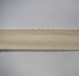 Киперная лента, ширина 25мм, цвет светлый бежевый, 90см