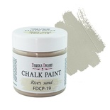Крейдова фарба Chalk Paint Річковий пісок 50ml, ТМ Фабрика Декору