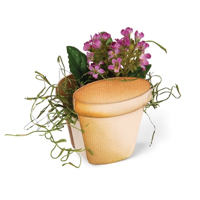 Ножі від Sizzix - Clay Pot, 3-D - Глиняний горщик