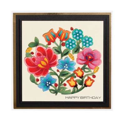 Ніж для вирубки від Spellbinders - Floral Mandala