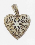 Медальйон, який відкривається, від Stanislaus - Сердечко, розмір 2,5х2,5см, 1 шт.