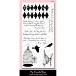 Акриловые штампы My Favorite Things - Inspired By Caged Bird