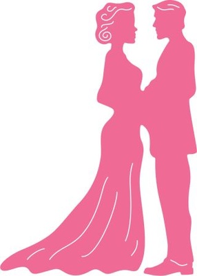 Нож для вырубки Cherry Lynn Designs - I Do 