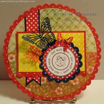 Ножі для вирубки від Cheery Lynn Designs - Small Exotic Butterflies #2 Wings - DL113AB