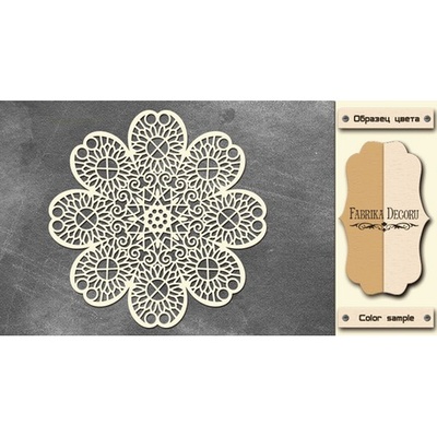 Набір чіпбордів TM Fabrika Decoru FDCH - 230, колір молочний, крафт