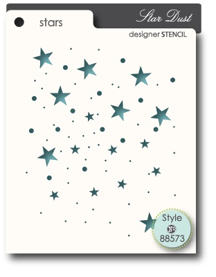 Маска от Memory Box -  STENCILS- Stardust