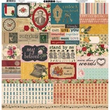 Набор наклеек BoBunny - Collection Juliet - Combo Stickers