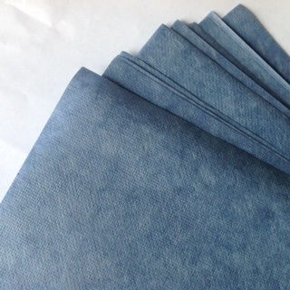 Тутовий папір ручної роботи, колір синій, формат А4