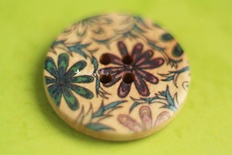 Пуговицы с рисунком, 1 шт