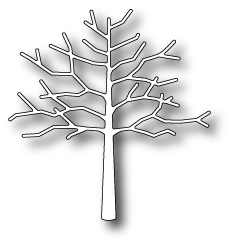 Ніж для вирубки - Dies- Twiggy Tree від Memory Box