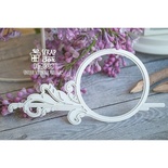 3d чіпборд ScrapBox - Рамка з елементами бароко Dr-003