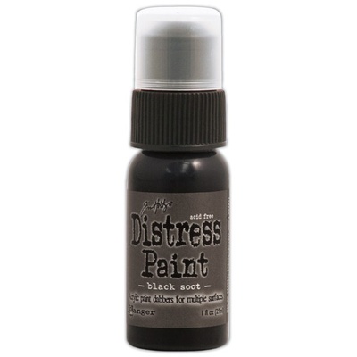 Фарба Ranger - Tim Holtz - Distress Paint - Black Soot