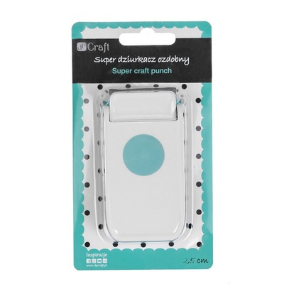 Фігурний дірокол для щільних матеріалів SUPER CRAFT PUNCH 3,8 CM КРУГ, TM dpCraft (Dalprint)