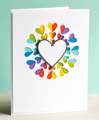 Ножі для вирубки від Memory Box - Bright Hearts