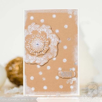 Акриловий штамп Lesia Zgharda SR168 Веночок, набір з 6 штампів