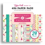 Набір паперу Echo Park - Petticoats, 15х15см, 24 аркуші