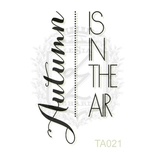 Акриловый штамп Lesia Zgharda TA021 Autumn IS IN THE AIR, размер 2.3х3.9 см