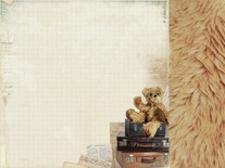 Двосторонній аркуш, що відповідає параметру Kaisercraft - Teddy Bears Picnic Collection - Bear Hug, 30,5 х 30,Teddy0 см.